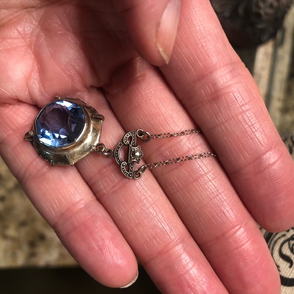 Unique vintage necklace, sterling silver, very old. - Picture 5 of 7